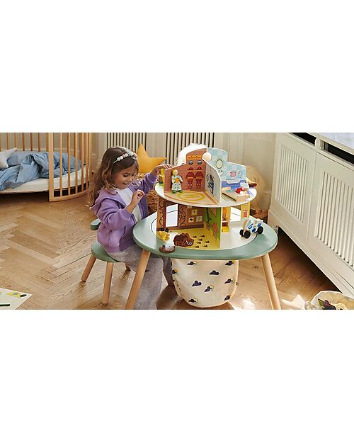 Stokke Wooden Dolls for Dolls House - For MuTable Play Table - Tables And Chairs