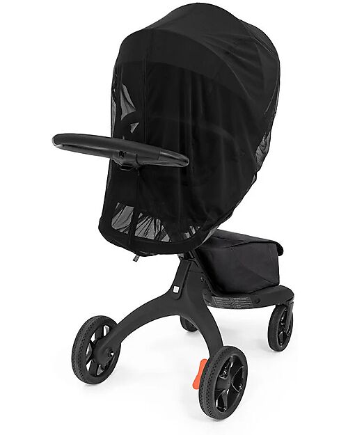 Stokke Xplory X Mosquito Net - Black - Compatible with Universal Strollers Mosquito Net