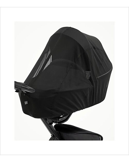 Stokke Xplory X Mosquito Net - Black - Compatible with Universal Strollers Mosquito Net