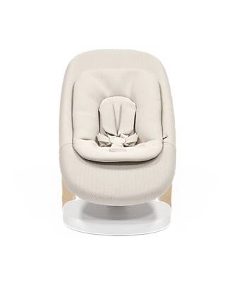 Stokke Yoga Baby Bouncer and Swing - Light Sand - Dual Motion Bouncers