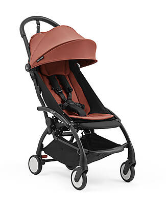 Stokke YOYO 5 Stroller Frame + Seat Pack 6+ - Berry Pushchairs