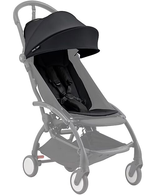 Stokke  YOYO 5 Stroller Frame + Seat Pack 6+ - Black Pushchairs