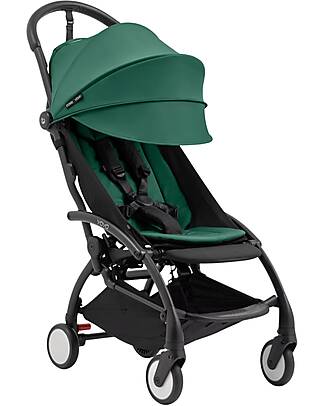 Stokke YOYO 5 Stroller Frame + Seat Pack 6+ - Forest Pushchairs