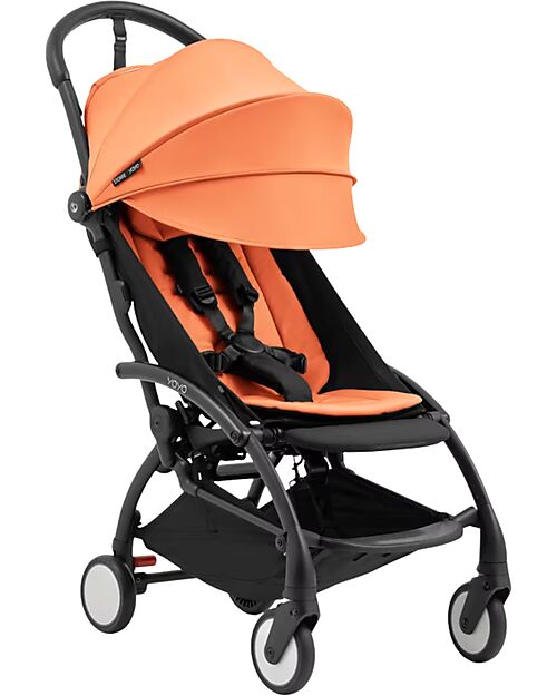 Stokke YOYO 5 Stroller Frame + Seat Pack 6+ - Peach Pushchairs