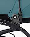 Stokke YOYO Parasol - Aqua - Compatible with any BABYZEN Stroller and Pram Parasol