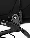 Stokke YOYO Parasol - Black - Compatible with any BABYZEN Stroller and Pram Parasol