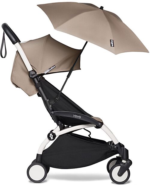 Stokke YOYO Parasol - Taupe - Compatible with any BABYZEN Stroller and Pram Parasol