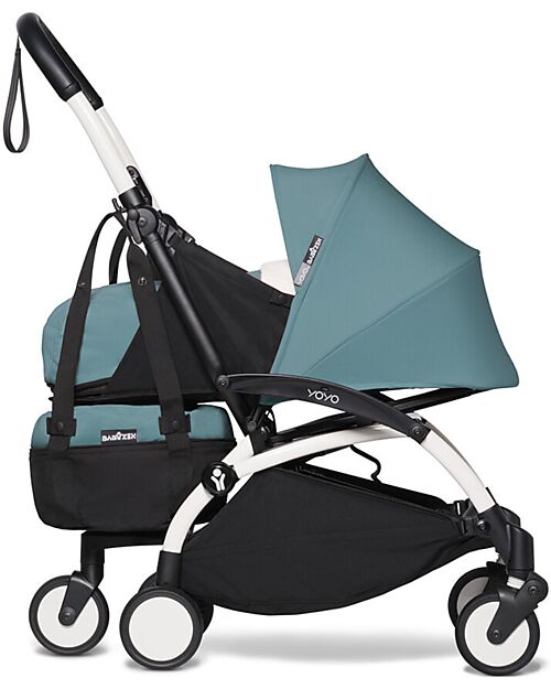 Stokke YOYO Stroller Bag with Wheels by BABYZEN - Aqua Organize and Bags