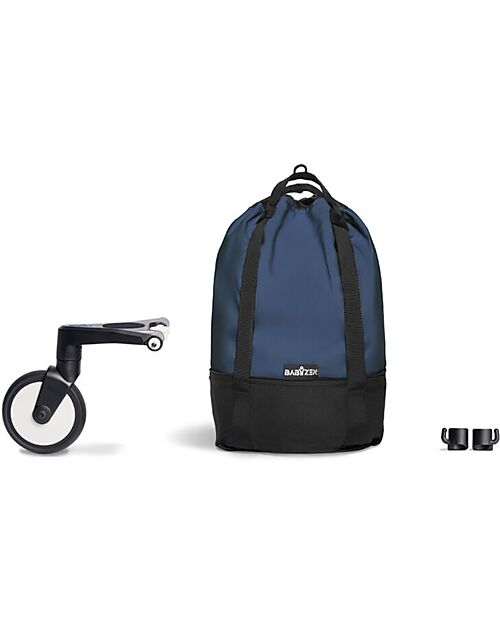 Stokke YOYO Stroller Bag with Wheels by BABYZEN - Navy Blue Organize and Bags