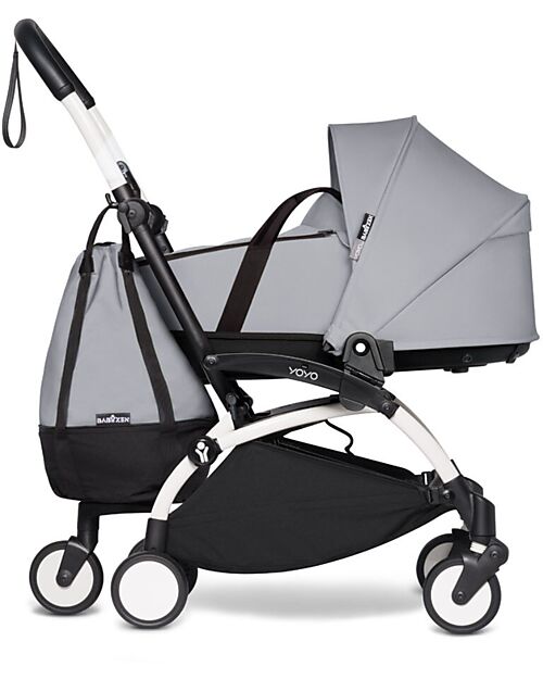 Stokke YOYO Stroller Bag with Wheels by BABYZEN - Stone Organize and Bags