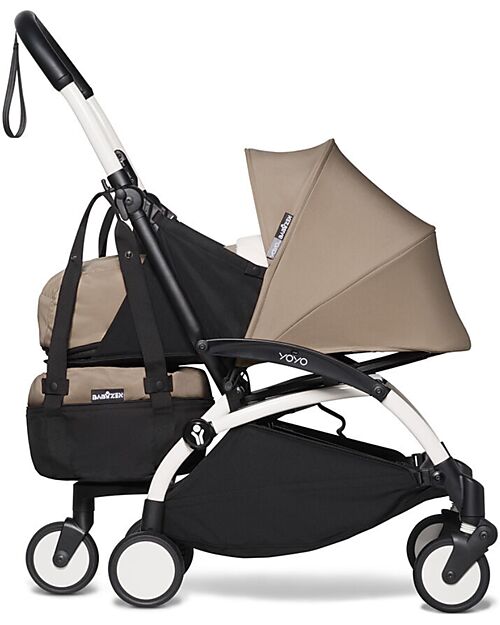 Stokke YOYO Stroller Bag with Wheels by BABYZEN - Taupe Organize and Bags