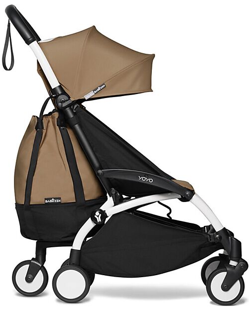 Stokke YOYO Stroller Bag with Wheels by BABYZEN - Toffee Organize and Bags