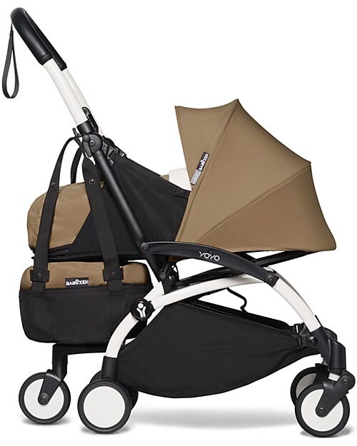 Stokke YOYO Stroller Bag with Wheels by BABYZEN - Toffee Organize and Bags
