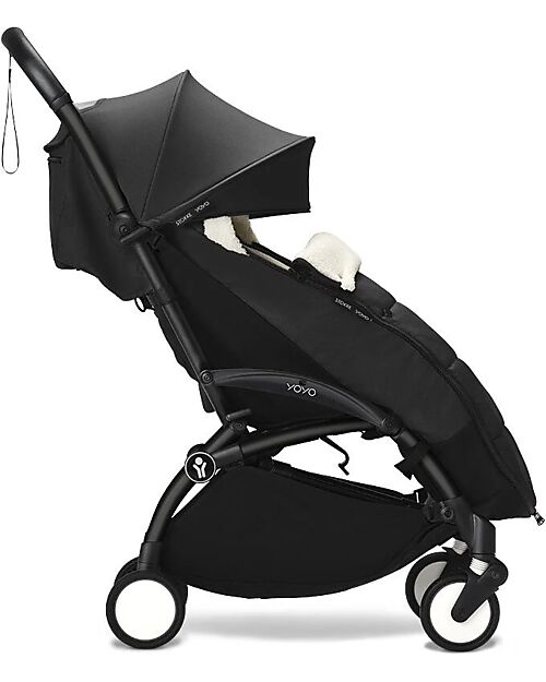Stokke YOYO Stroller Winter Footmuff - Black Footmuffs
