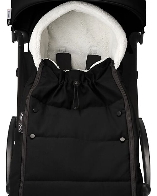 Stokke YOYO Stroller Winter Footmuff - Black Footmuffs