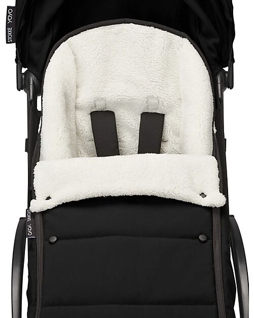 Stokke YOYO Stroller Winter Footmuff - Black Footmuffs