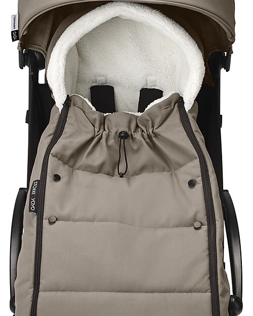 Stokke YOYO Stroller Winter Footmuff - Taupe Footmuffs