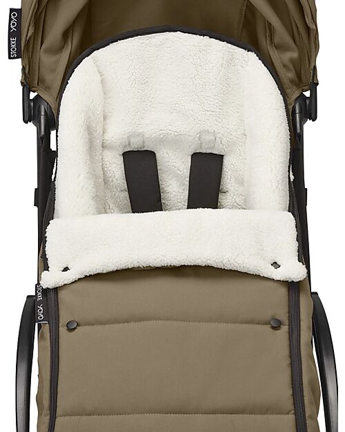 Stokke YOYO Stroller Winter Footmuff - Toffee Footmuffs