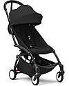 Stokke YOYO3 Stroller Black Frame and Black Seat - From 6 Months Lights Strollers