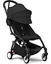 Stokke YOYO3 Stroller Black Frame and Black Seat - From 6 Months Lights Strollers