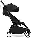 Stokke YOYO3 Stroller Black Frame and Black Seat - From 6 Months Lights Strollers