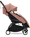 Stokke YOYO3 Stroller Black Frame and Ginger Seat - From 6 Months Lights Strollers