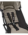 Stokke YOYO3 Stroller Black Frame and Taupe Seat - From 6 Months Lights Strollers