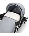Stokke YOYO3 Stroller Duo - White Frame + Stone Textile 6+ newborn kit 0+ Lights Strollers
