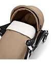 Stokke  YOYO3 Stroller Duo - White Frame + Toffee Textile 6+ newborn kit 0+ Lights Strollers