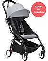 Stokke YOYO3 Stroller White Frame and Stone Seat for Free - From 6 Months Lights Strollers
