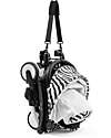 Stokke YOYO3 Stroller White Frame and Zebra Seat - From 6 Months Lights Strollers