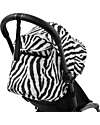 Stokke YOYO3 Stroller White Frame and Zebra Seat - From 6 Months Lights Strollers