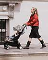 Stokke YOYO3 Stroller White Frame and Zebra Seat - From 6 Months Lights Strollers