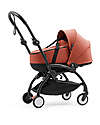 Stokke YOYO5 Stroller Frame - Black + Bassinet 0+ - Berry Pushchairs