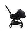 Stokke YOYO5 Stroller Frame - Black + Bassinet 0+ - Black Pushchairs
