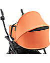 Stokke YOYO5 Stroller Frame - Black + Bassinet 0+ - Peach Pushchairs