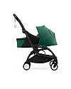 Stokke  YOYO5 Stroller Frame - Black + Newborn Pack 0+ - Forest Pushchairs