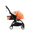 Stokke YOYO5 Stroller Frame - Black + Newborn Pack 0+ - Peach Pushchairs