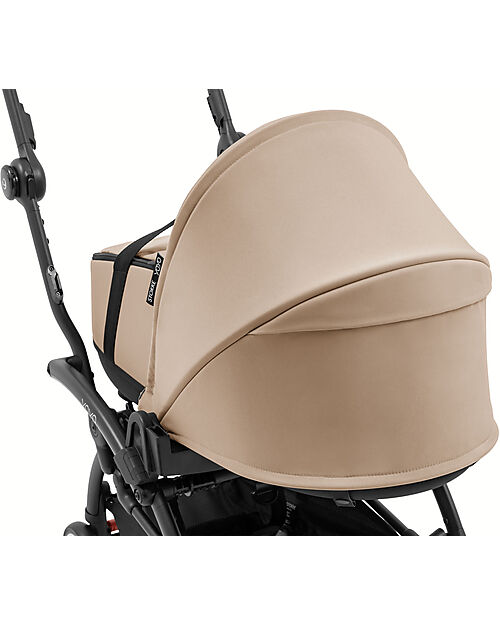 Stokke  YOYO5 Stroller Frame - Black + Newborn Pack 0+ - Taupe Pushchairs