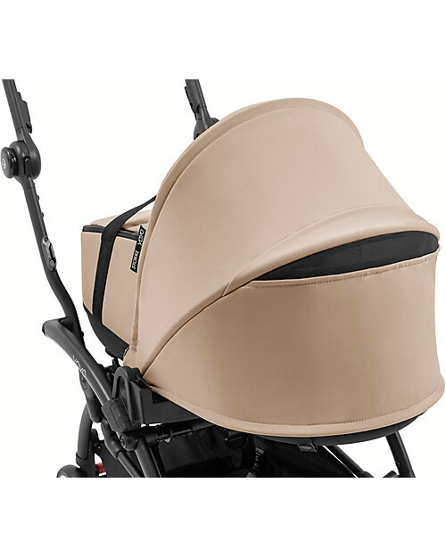 Stokke  YOYO5 Stroller Frame - Black + Newborn Pack 0+ - Taupe Pushchairs