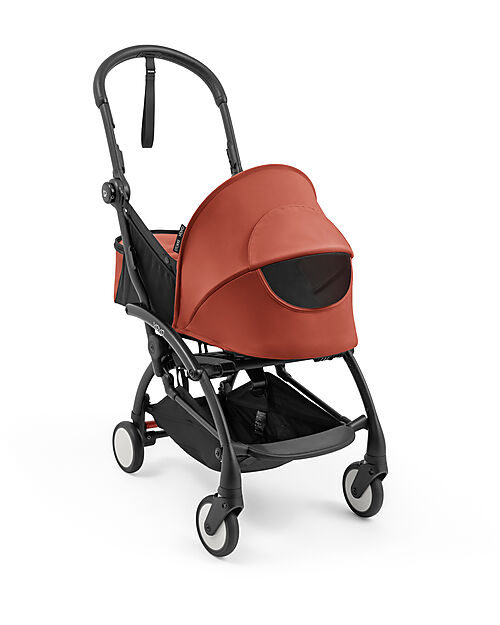 Stokke YOYO5 Stroller Frame - Black -  Seat Pack 6+ - Newborn Pack 0+ - Berry Pushchairs