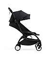 Stokke YOYO5 Stroller Frame - Black -  Seat Pack 6+ - Newborn Pack 0+ - Black Pushchairs
