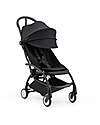 Stokke YOYO5 Stroller Frame - Black -  Seat Pack 6+ - Newborn Pack 0+ - Black Pushchairs