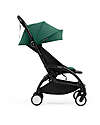 Stokke YOYO5 Stroller Frame - Black -  Seat Pack 6+ - Newborn Pack 0+ - Forest Pushchairs