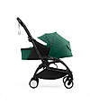 Stokke YOYO5 Stroller Frame - Black -  Seat Pack 6+ - Newborn Pack 0+ - Forest Pushchairs
