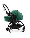 Stokke YOYO5 Stroller Frame - Black -  Seat Pack 6+ - Newborn Pack 0+ - Forest Pushchairs