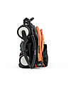 Stokke YOYO5 Stroller Frame - Black -  Seat Pack 6+ - Newborn Pack 0+ - Peach Pushchairs