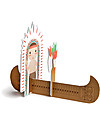 StudioRoof Popout Card Travel Theme - Indian Kayak - Boy with Plane - Moving Holidays Art & Craft Kits