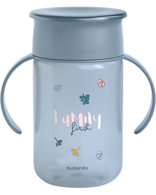 Suavinex 360° Cup My Family - Light Blue - 340 ml Cups