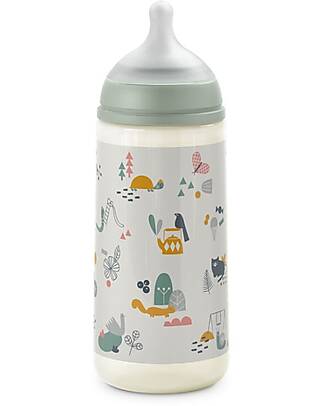 Suavinex Color Essence SX PRO Physiological Soft Flexible Silicone Baby  Bottle, Anti Colic Baby Bottles, Supports Breast Feeding Babies, Made in